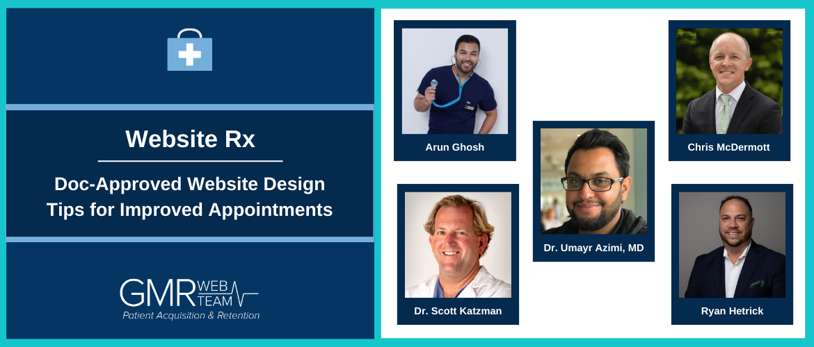 Website Rx: Doc-Approved Website Design Tips for Improved Appointments