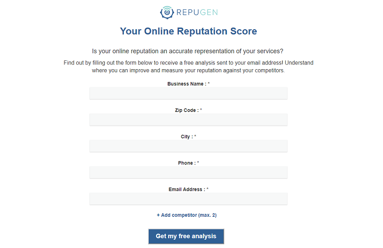 Online Reputation Score